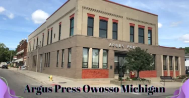 Argus Press Owosso Michigan