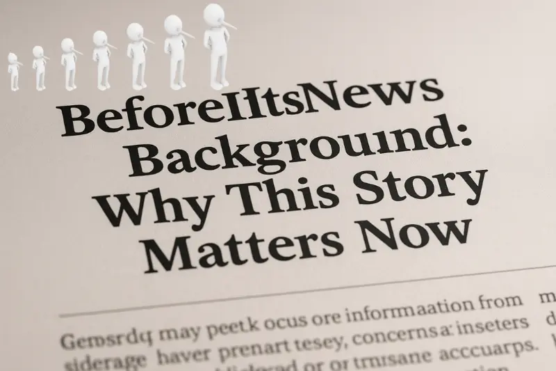 BeforeItsNews Background Why This Story Matters Now