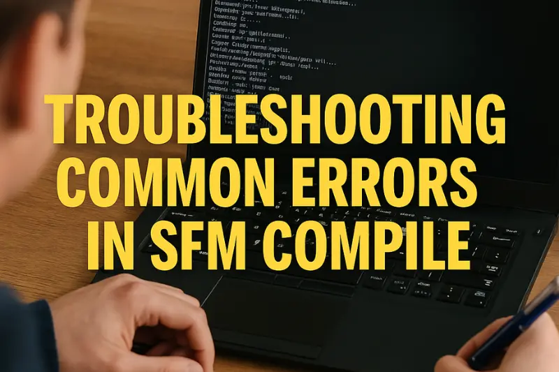 Troubleshooting Common Errors in SFM Compile