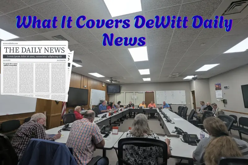 What It Covers DeWitt Daily News