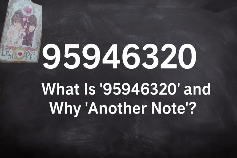 What Is “95946320” and Why “Another Note”